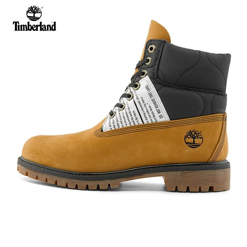 Timberland添柏岚踢不烂男鞋大黄靴马丁靴户外休闲皮革A2QZRW-马丁靴