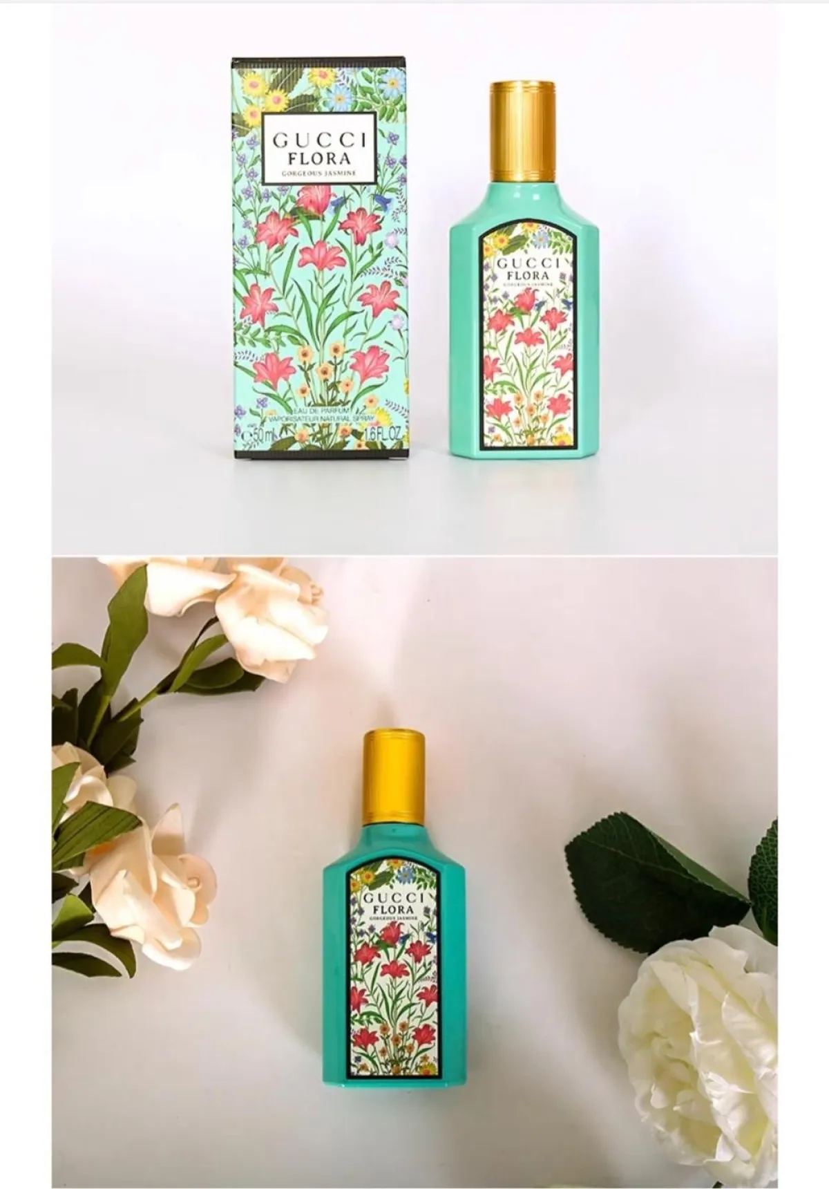 GUCCI古驰新品茉莉花香水绮梦女士香水Flora持久浓香30ml50ml-女士香水