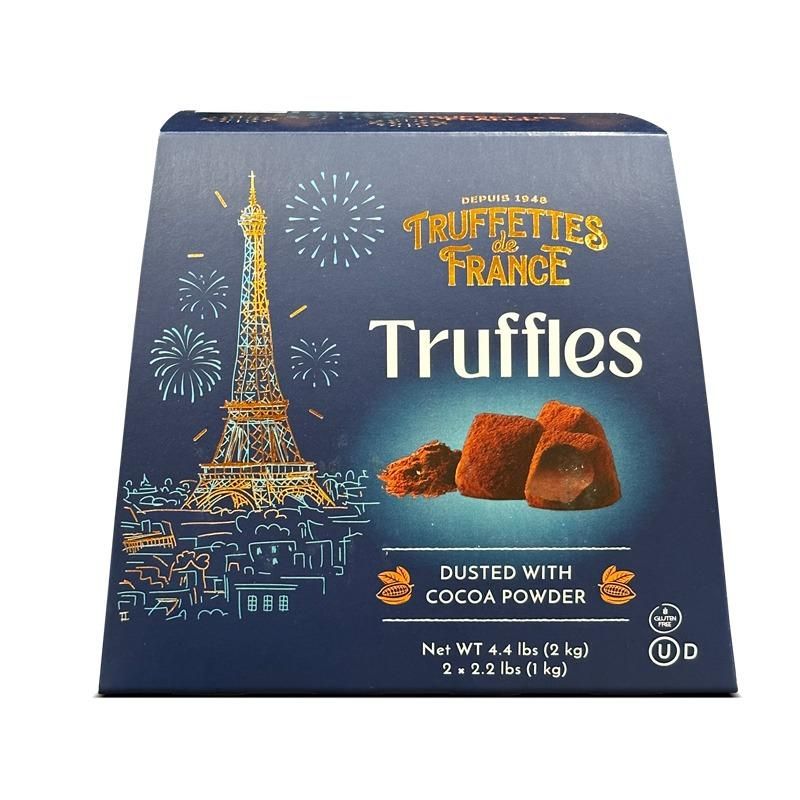 美国直邮Chocmod Truffettes 法国乔慕松露巧克力原味2kg-糖果 