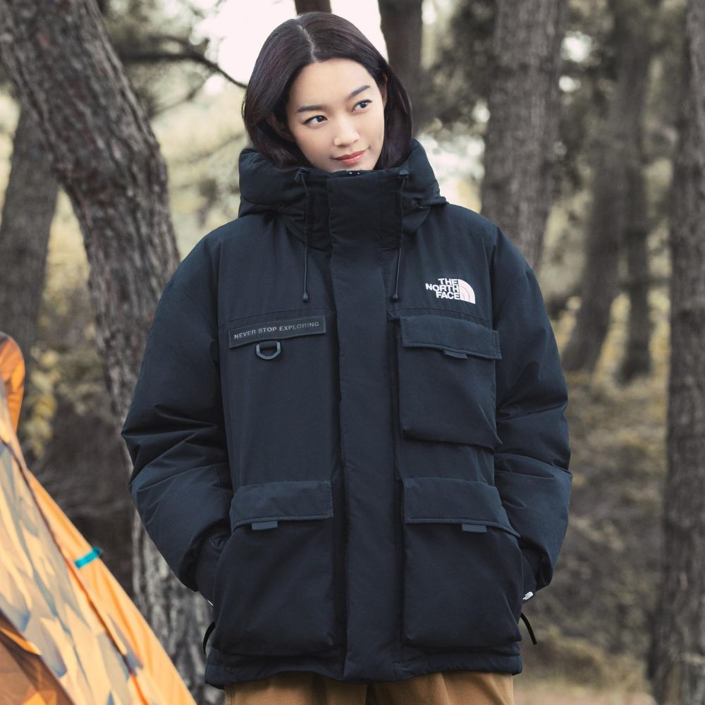 【申敏儿同款】TheNorthFace北面TNF羽绒服冬男女工装鹅绒-运动羽绒服-乐斯菲斯-The North Face-洋码头