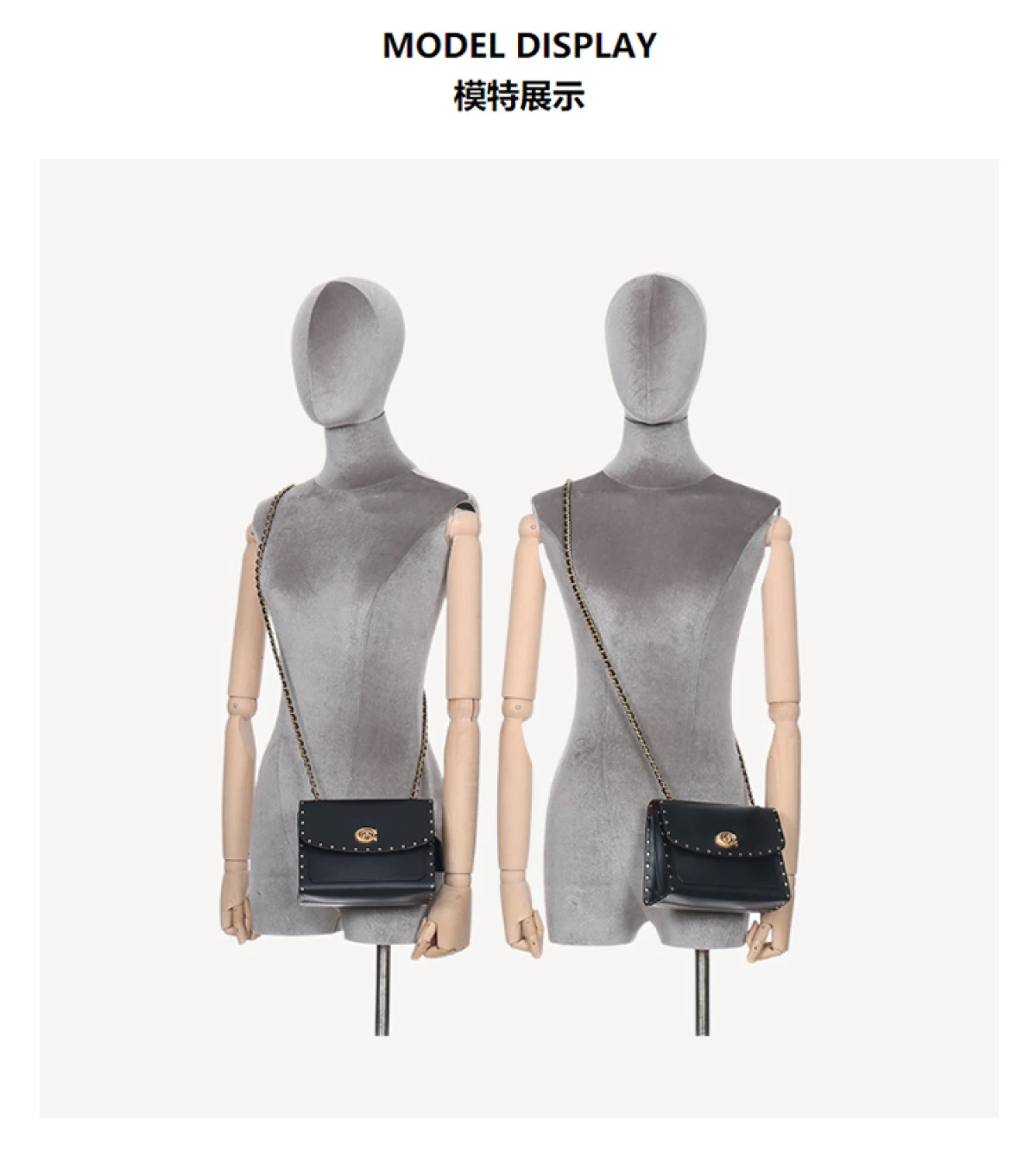 图片[6]-COACH 蔻驰 女士专柜款PARKER单肩斜挎包黑色18号小号29389B4BK-穿范儿