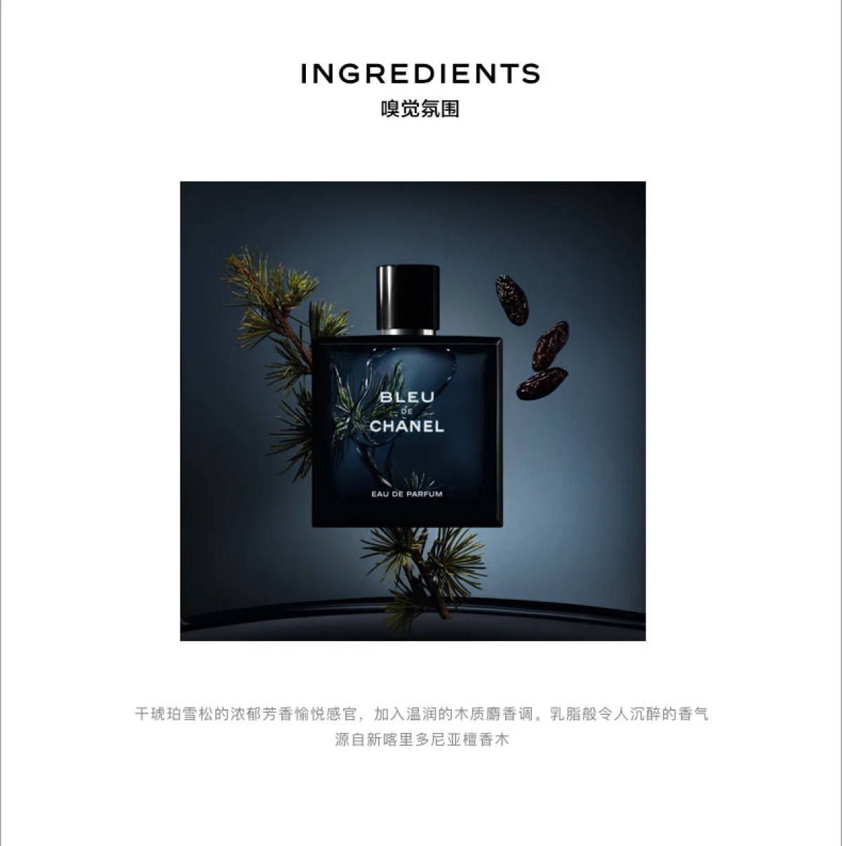 图片[3]-Chanel/香奈儿 蔚蓝男士香水 EDP 50毫升/100毫升/150毫升-穿范儿