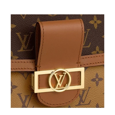 图片[5]-Louis Vuitton/路易威登 LV DAUPHINE老花单肩手提达芙妮链条包 M45958-穿范儿