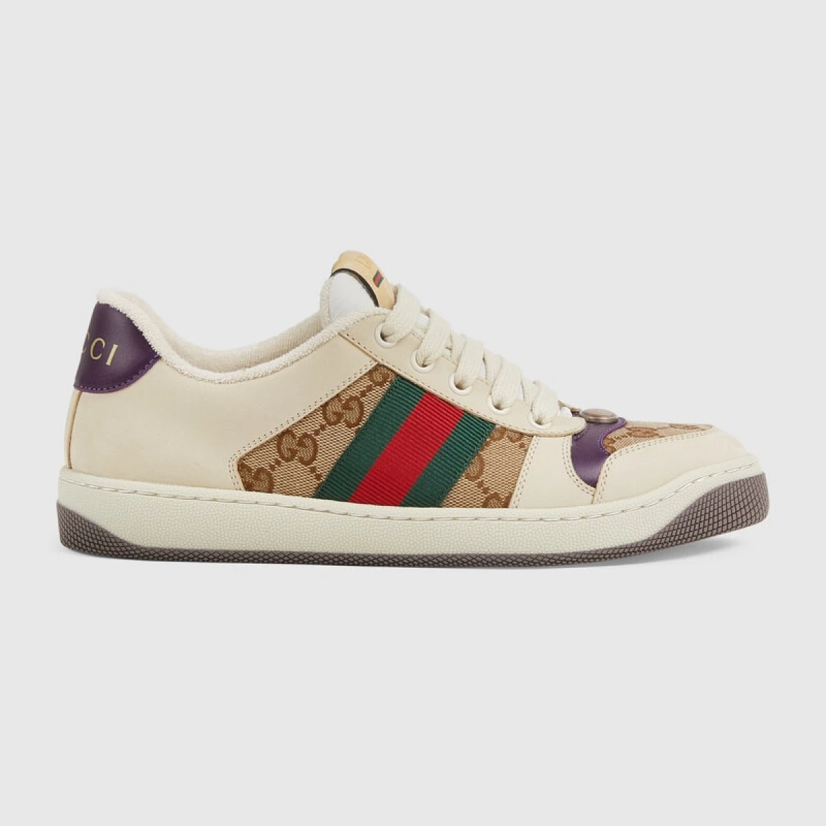 GUCCI 古驰Screener系列女士运动鞋奢侈品女鞋时尚百搭677423 HVKI0