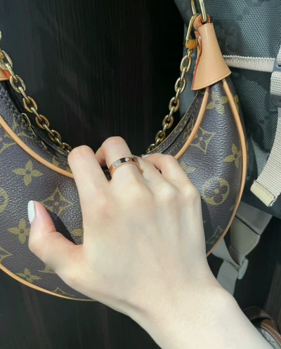 图片[3]-韩国免税店采购 卡地亚男女对戒Cartier 婚戒订婚LOVE戒指单钻经典款-穿范儿