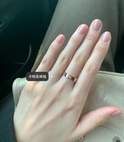图片[4]-韩国免税店采购 卡地亚男女对戒Cartier 婚戒订婚LOVE戒指单钻经典款-穿范儿