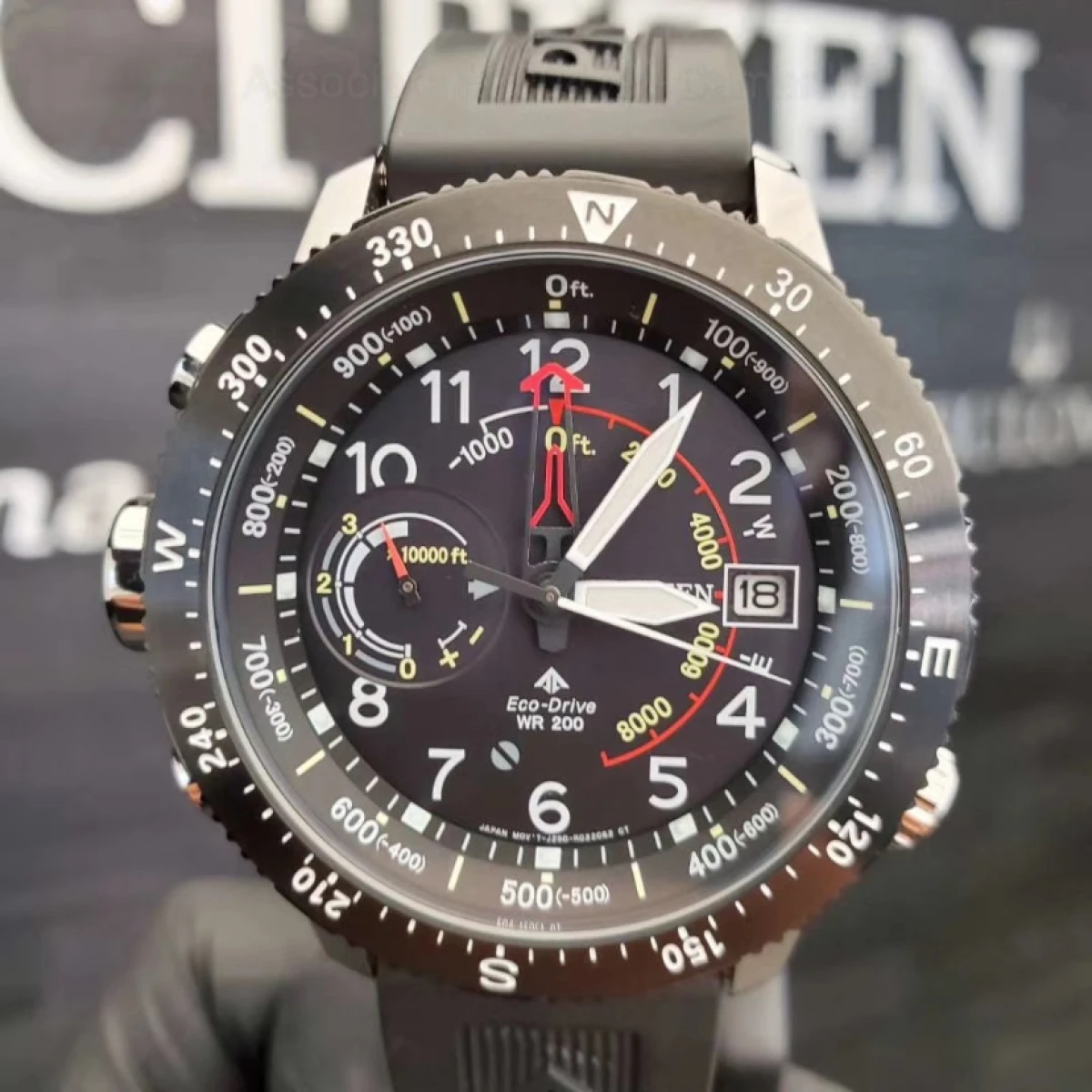 图片[5]-Citizen BN5058-07E西铁城光动能Promaster专业户外运动-穿范儿