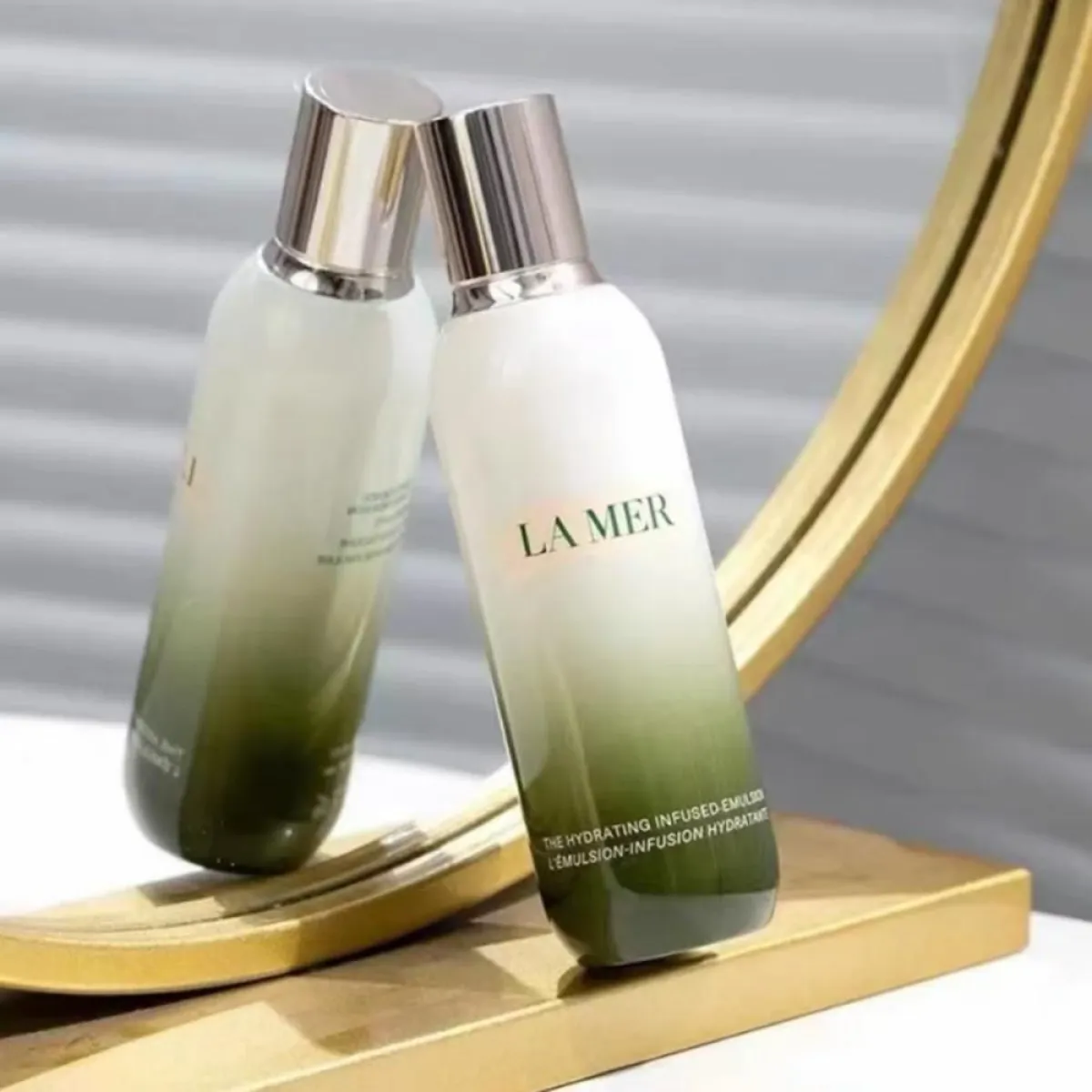 LA MER海蓝之谜水乳套装精粹水+精粹乳两件套抗初老舒缓保湿紧致-洁面