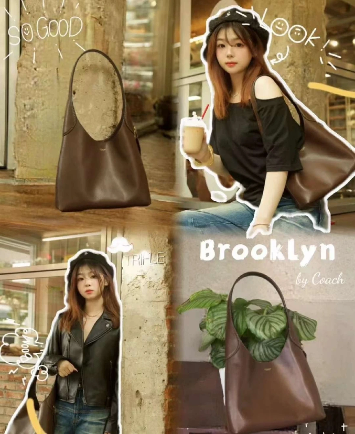图片[14]-Coach 新品Brooklyn 28枫叶棕极简主义造型 时尚百搭-穿范儿