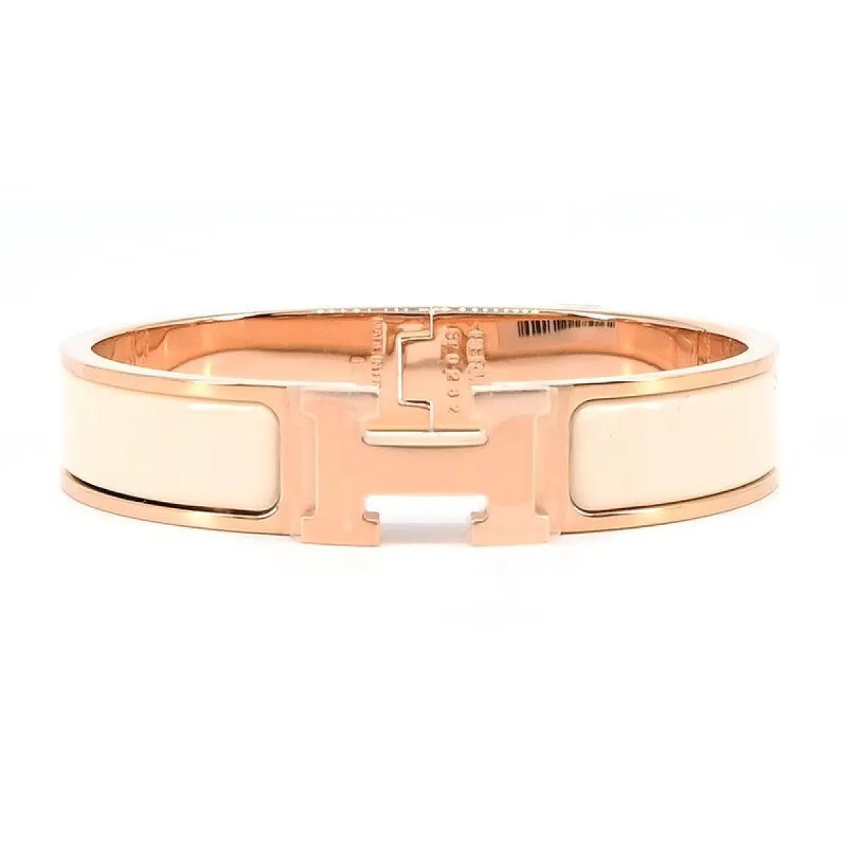 图片[2]-爱马仕HERMÈS 女士窄版新款Clic H时尚珐琅手镯礼物推荐H700001FO85-穿范儿