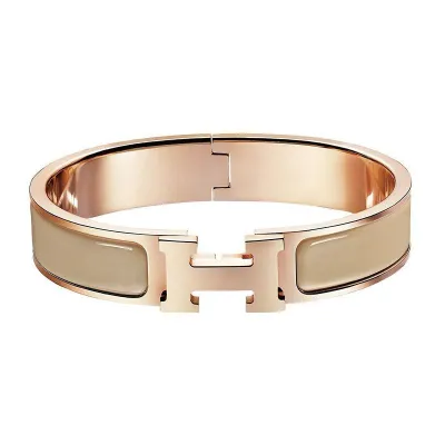 图片[3]-爱马仕HERMÈS 奢侈品女士时尚百搭Clic H手镯手链礼物推荐H700001F31-穿范儿