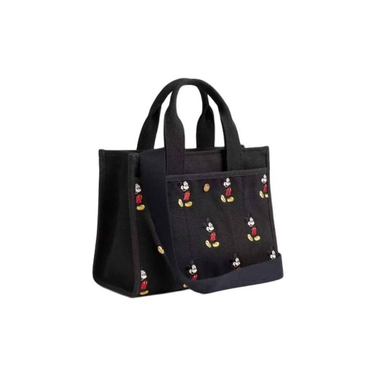 图片[5]-COACH 蔻驰 x Disney 联名款 26 米老鼠中号帆布包托特包单肩斜挎手提包-穿范儿