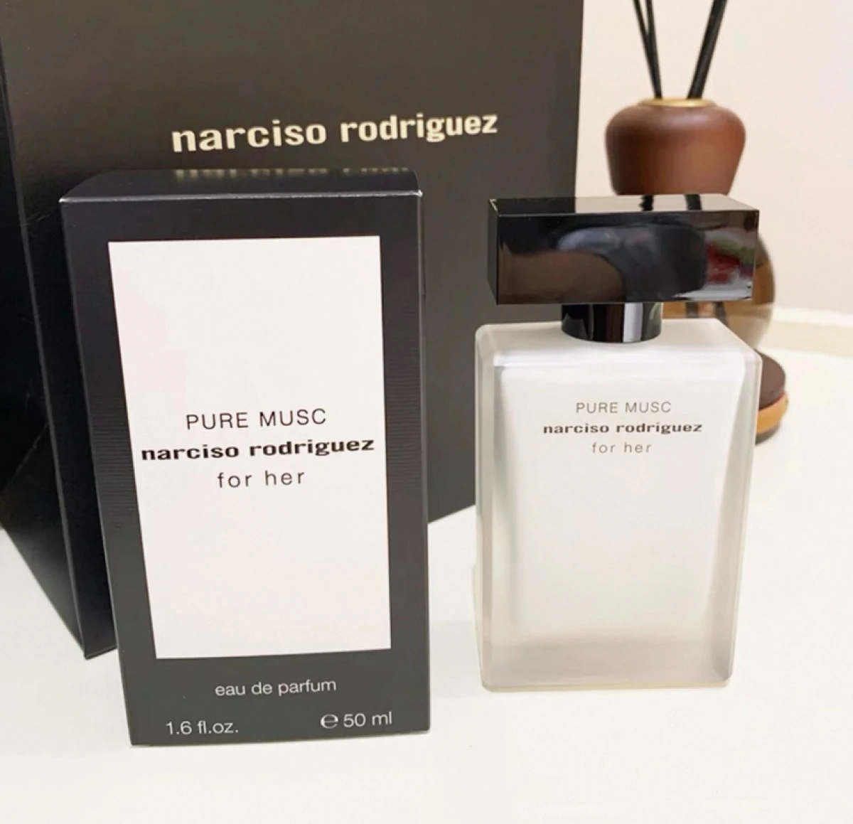 Narciso纳西素纯粹白麝香女士香水白瓶精纯麝香50ml-女士香水-纳西素