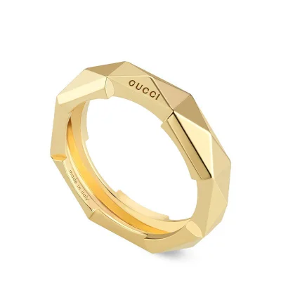图片[1]-【包税】GUCCI/古驰 2021春夏新款 Link to Love系列 18k金黄金Gucci-穿范儿
