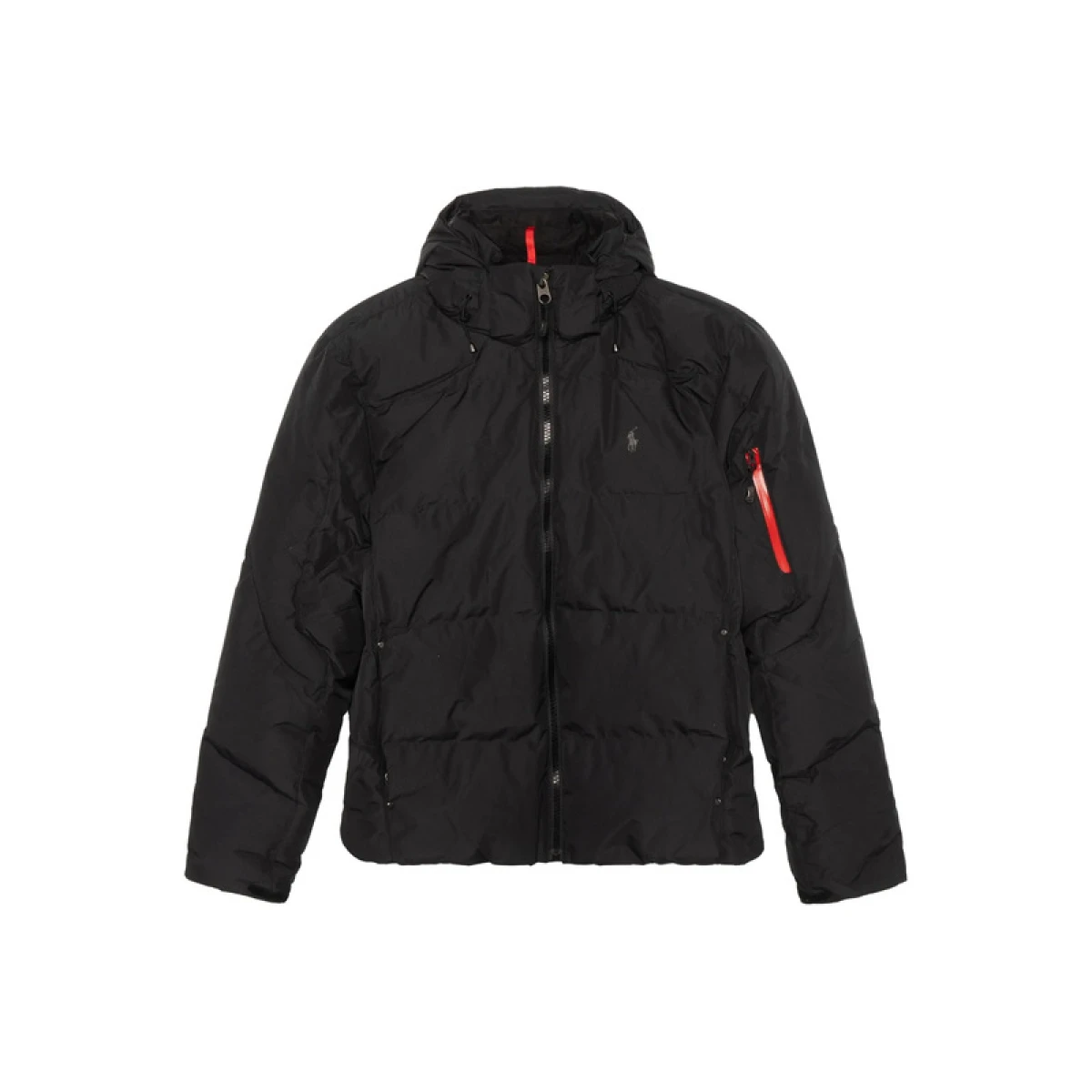 图片[4]-【双色可选】Polo Ralph Lauren 拉夫劳伦 纯色Logo刺绣立领羽绒服连帽夹克外套 男款-穿范儿